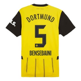 Goedkope Borussia Dortmund Bensebaini 5 Thuisshirt 2024-25